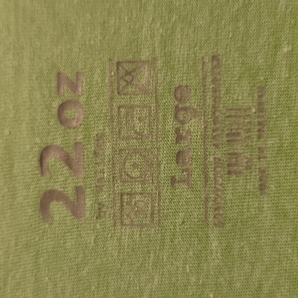 **3 for $15**Men Shirt Mint Green size Large - Picture 3 of 3